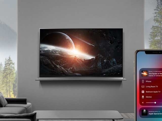 Televizory LG pro rok 2019 získají podporu Apple AirPlay 2 a Homekit