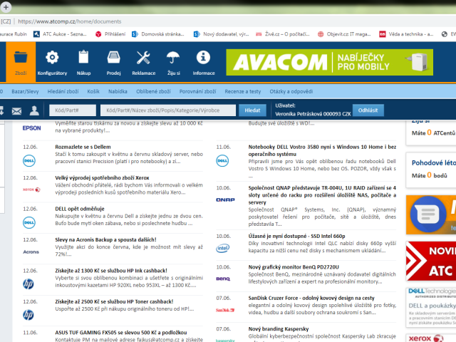 ATC rozšířilo svůj web o sekci s novinkami