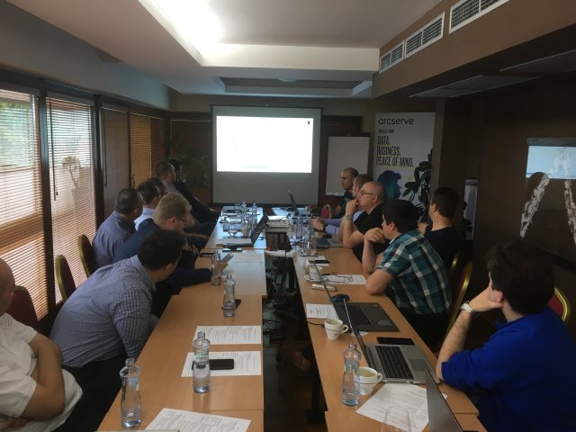 Arcserve Partner Technical Training na Slovensku
