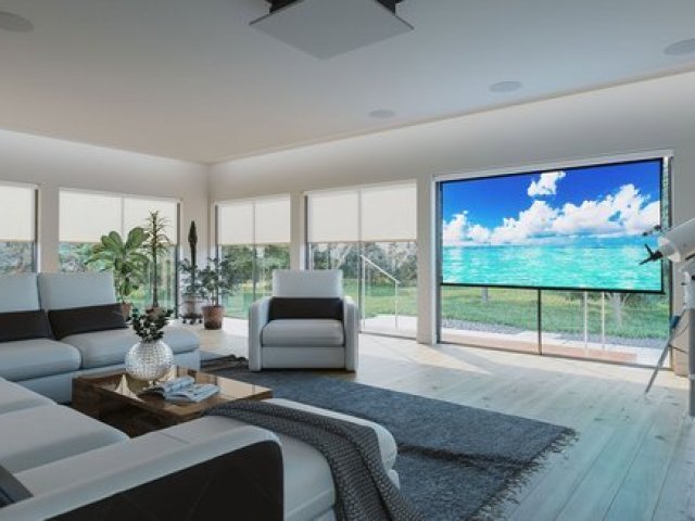 Největší přenosná projekční plocha současnosti