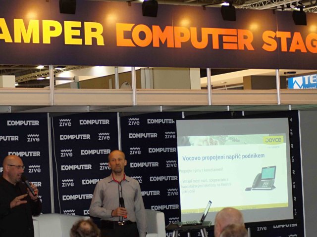 Společnost Joyce prezentovala své produktové portfolio na veletrhu Amper