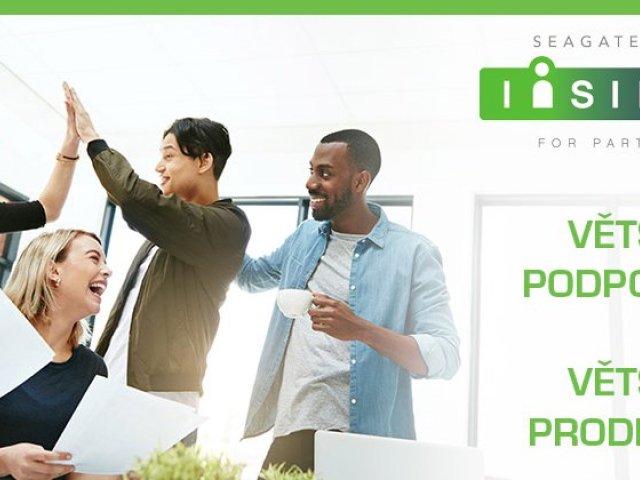 Seagate Insider pro partnery - Větší podpora, větší prodeje