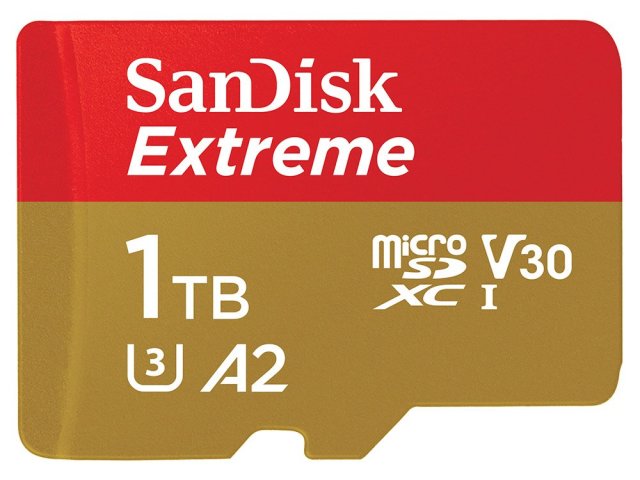Nejrychlejší 1TB UHS-I microSD karta na světě