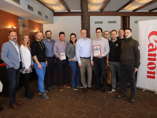 eD system obhájil titul nejlepšího distributora periférií Canon za rok 2018