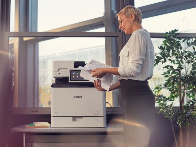 Nové multifunkce Canon kladou důraz na bezpečnost dat