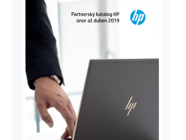 Inspirujte se novým Partnerským katalogem HP pro období únor až duben 2019