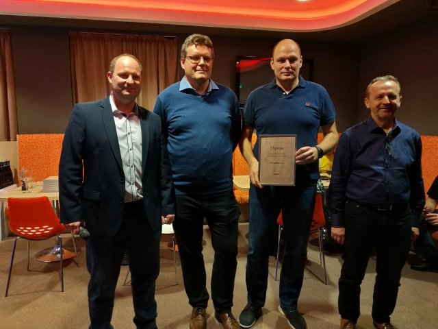 Nejlepším distributorem OKI na Slovensku za rok 2018 je eD system. Již podesáté!