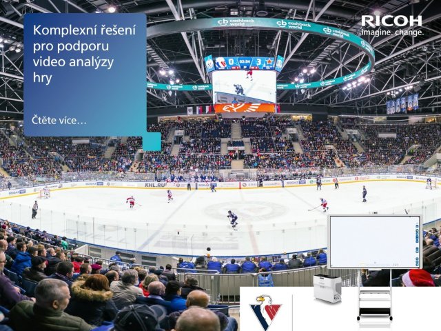 Ricoh nabízí komplexní řešení pro podporu videoanalýzy hry