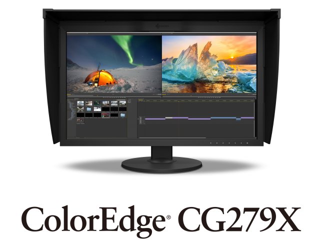 EIZO představuje ColorEdge CG279X: špičkový 27palcový monitor pro profesionály v oblasti videopostprodukce a tiskové přípravy