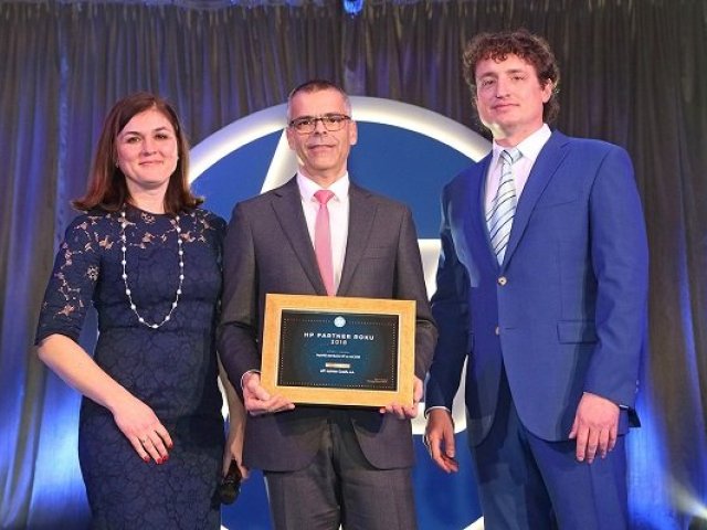 Již podeváté! eD system převzal cenu HP Partner roku 2018