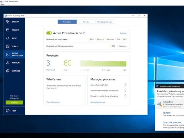 Acronis True Image 2019 nově s ochranou proti nelegální těžbě kryptoměn 