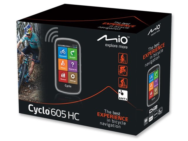 Hitem jsou cyklopočítače Mio - pro zábavu i výkon: Mio Cyclo 605 HC