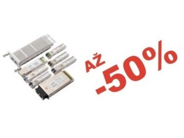 Transceivery Gigalight nyní až o 50 % levněji!