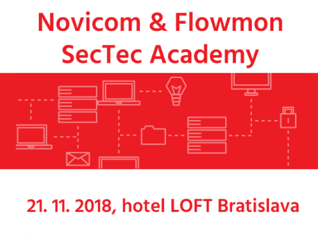 Novicom & Flowmon SecTec Academy v Bratislavě