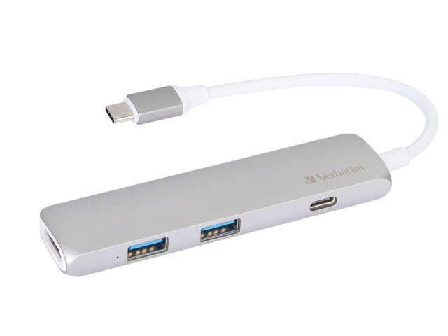 Verbatim: rozbočovač USB typu C s rozhraním HDMI 4K
