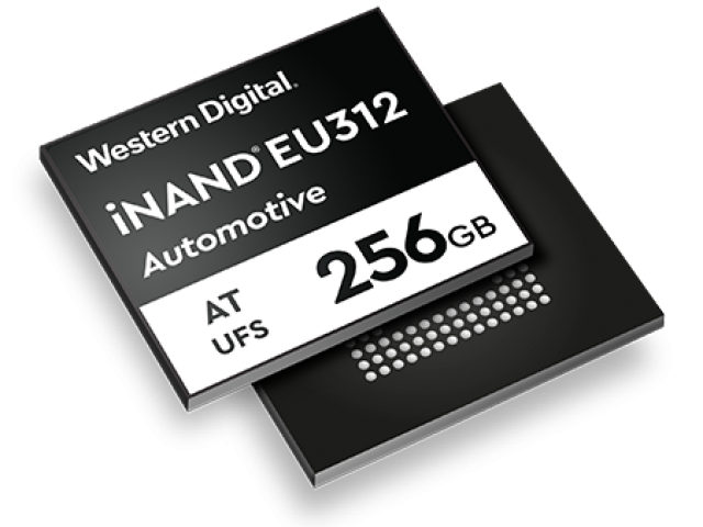 Western Digital uvádí novou flash pamět EFD 3D NAND pro využití v automobilovém průmyslu