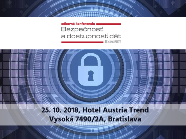 Novicom partnerem konference Bezpečnost a dostupnost dat