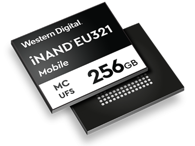 Western Digital uvádí první flash pamět 3D NAND UFS 2.1 s 96 vrstvami pro náročné aplikace výkonných smartphonů