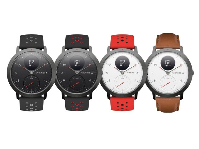 Withings: hybridní hodinky Steel HR Sport