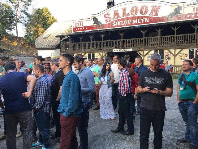 Konference Ingram Micro ve westernovém městečku