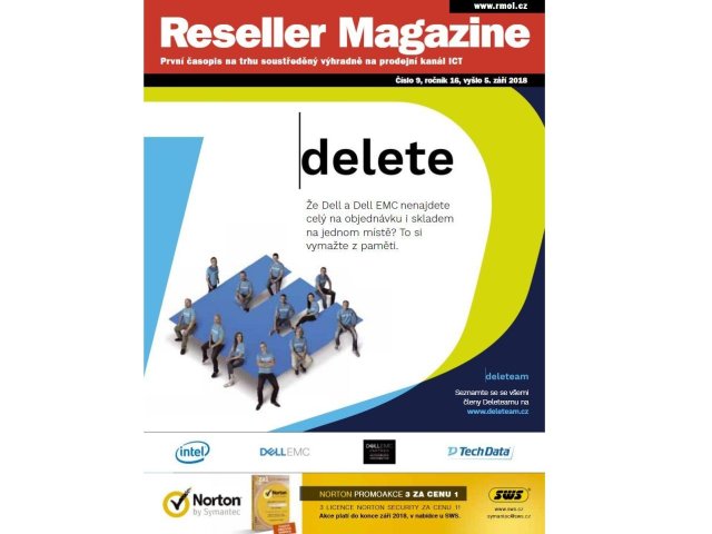 Vyšlo zářijové číslo Reseller Magazinu