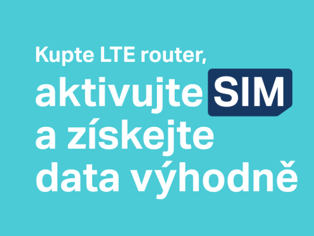TP-Link k vybraným produktů nabízí výhodné datové připojení