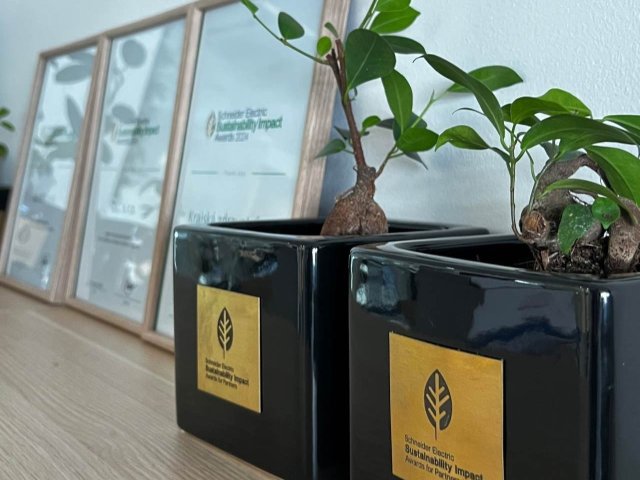 Schneider Electric za udržitelné projekty ocenil čtyři české partnery