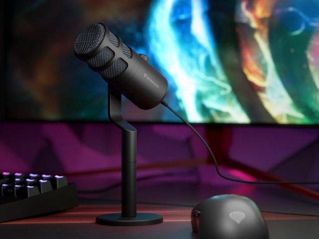 Dynamický mikrofon Genesis Radium 350D zaujme funkcemi i cenou