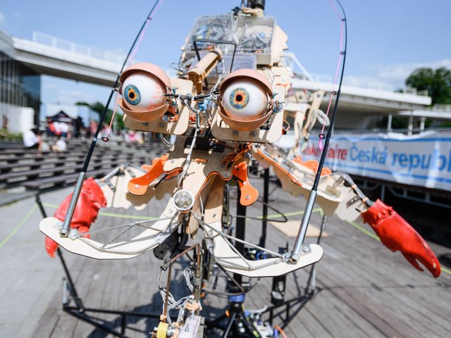 Festival Maker Faire Prague letos ohromí vynálezce a inovátory obrovskými instalacemi