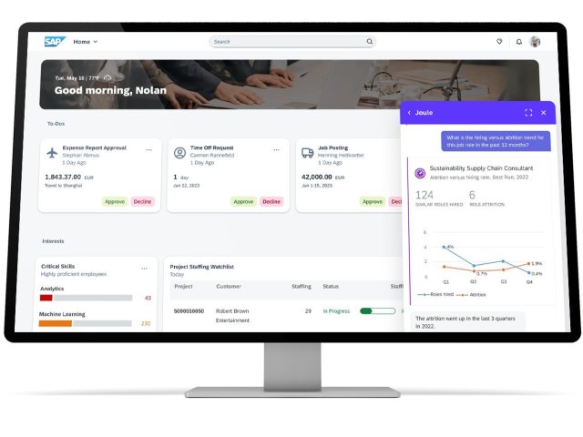 SAP představil asistenta Joule s generativní AI