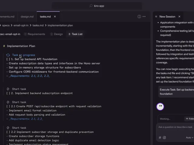 AWS uvádí AI pro vývojáře Kiro: Vyžaduje přesné specifikace a eliminuje iterace