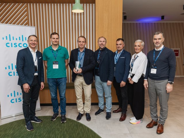 Společnost Cisco ocenila nejlepší lokální partnery za fiskální rok 2025