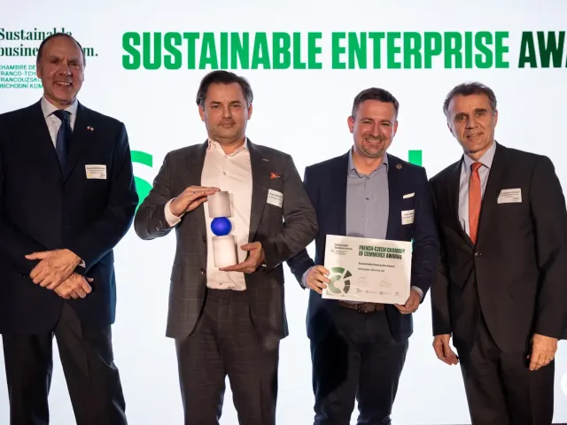 Projekt Microgrid Schneider Electric získal Cenu za udržitelné podnikání