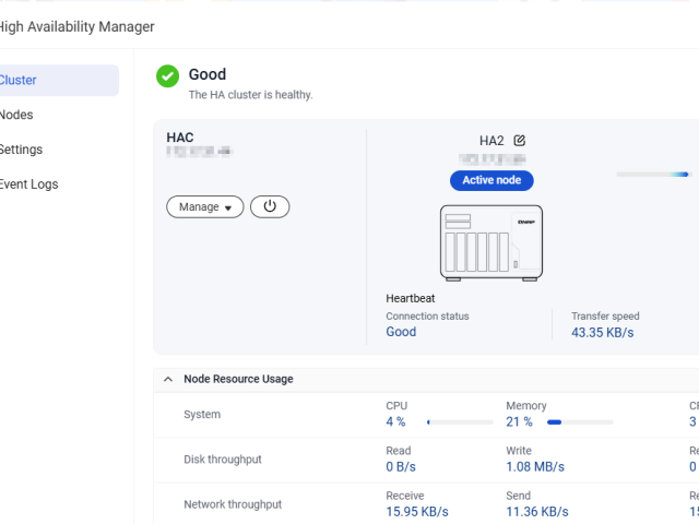 QNAP představil QuTS hero h6.0 Beta s vysokou dostupností se dvěma NAS a dalšími funkcemi