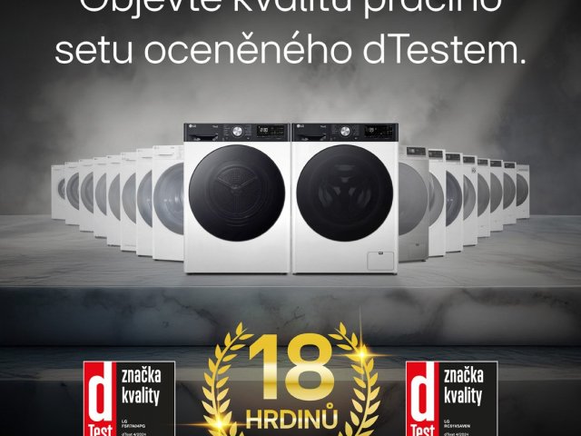 LG Electronics boduje v testu sušiček dTestu