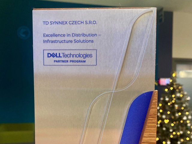 Dell ocenil TD SYNNEX za distribuci infrastrukturních řešení