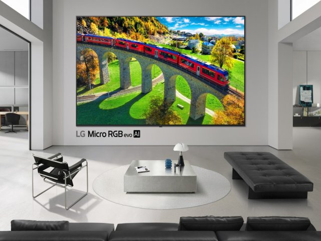 LG představilo svůj nejpokročilejší LCD Micro RGB evo s přesnými barvami