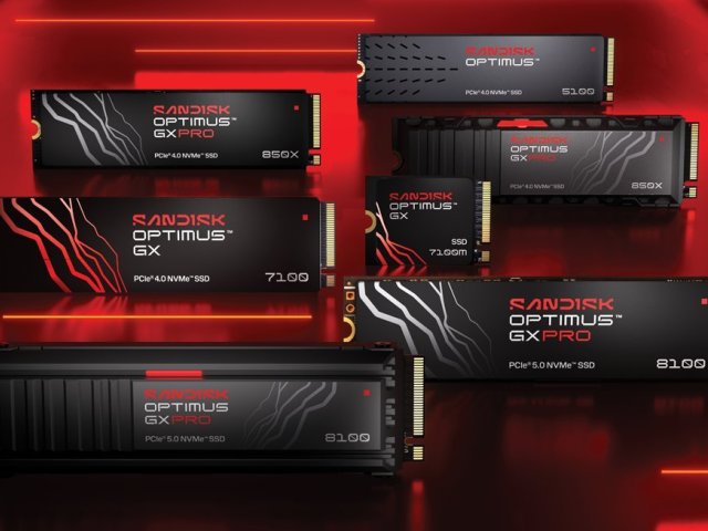 Sandisk sjednotí portfolio SSD do série Optimus