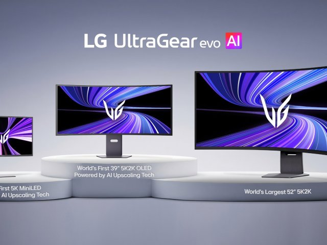 Společnost LG představuje herní monitory UltraGear evo a díky první technologii AI upscalingu na světě mění definici 5K hraní