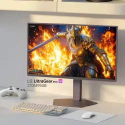 LG představilo herní monitory UltraGear evo s rozlišením 5K, duální frekvencí a AI upscalingem