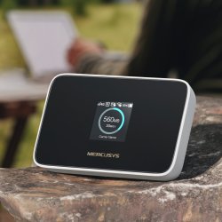 Přenosný 4G LTE Wi-Fi router Mercusys MT115 zajistí Wi-Fi kdekoli v dosahu mobilního signálu