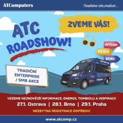 Tradiční ATC Enterprise/SMB RoadShow začne 27. 1. a navštíví Ostravu, Brno a Prahu