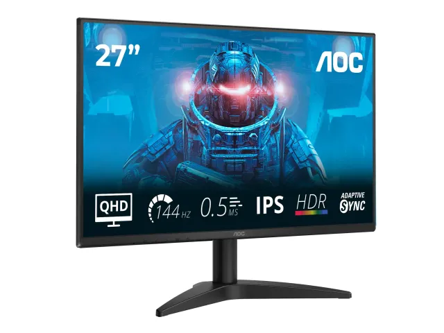 AOC představilo všestranné monitory Q24B36X a Q27B36X vhodné pro práci i zábavu