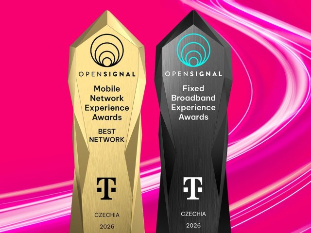T-Mobile má podle Opensignal opět nejlepší síť v ČR. Letos přidal i prvenství v oblasti pevného internetu