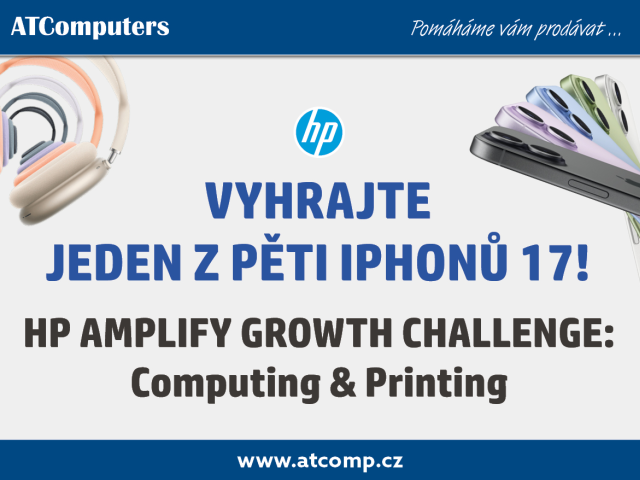 ATC a HP rozdá 5x iPhone 17