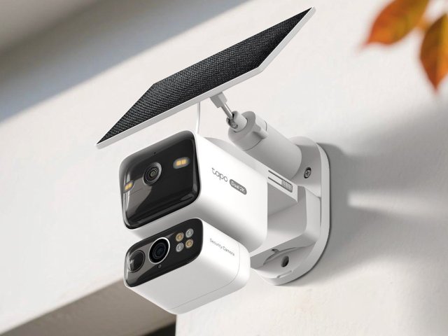 TP-Link představil venkovní solární kameru se dvěma objektivy a pokročilým sledováním pohybu