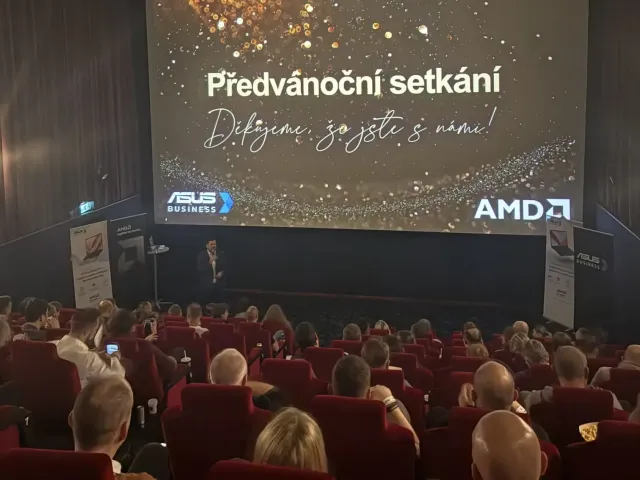Předvánoční setkání společností ASUS a AMD a premiéra filmu Avatar: Oheň a popel