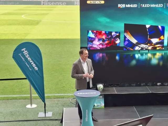 Hisense v Edenu představil svou novou řadu RGB MiniLED televizorů