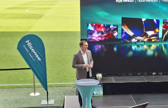 Hisense v Edenu představil svou novou řadu RGB MiniLED televizorů