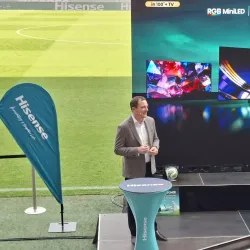 Hisense v Edenu představil svou novou řadu RGB MiniLED televizorů